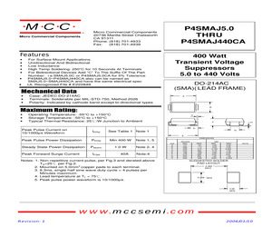 P4SMAJ10CP.pdf