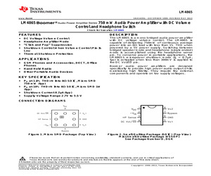 LM4865M/NOPB.pdf