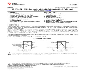 LMC7211BIM5X/NOPB.pdf