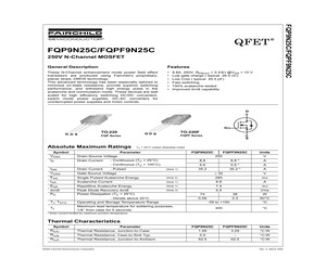 FQPF9N25CT.pdf